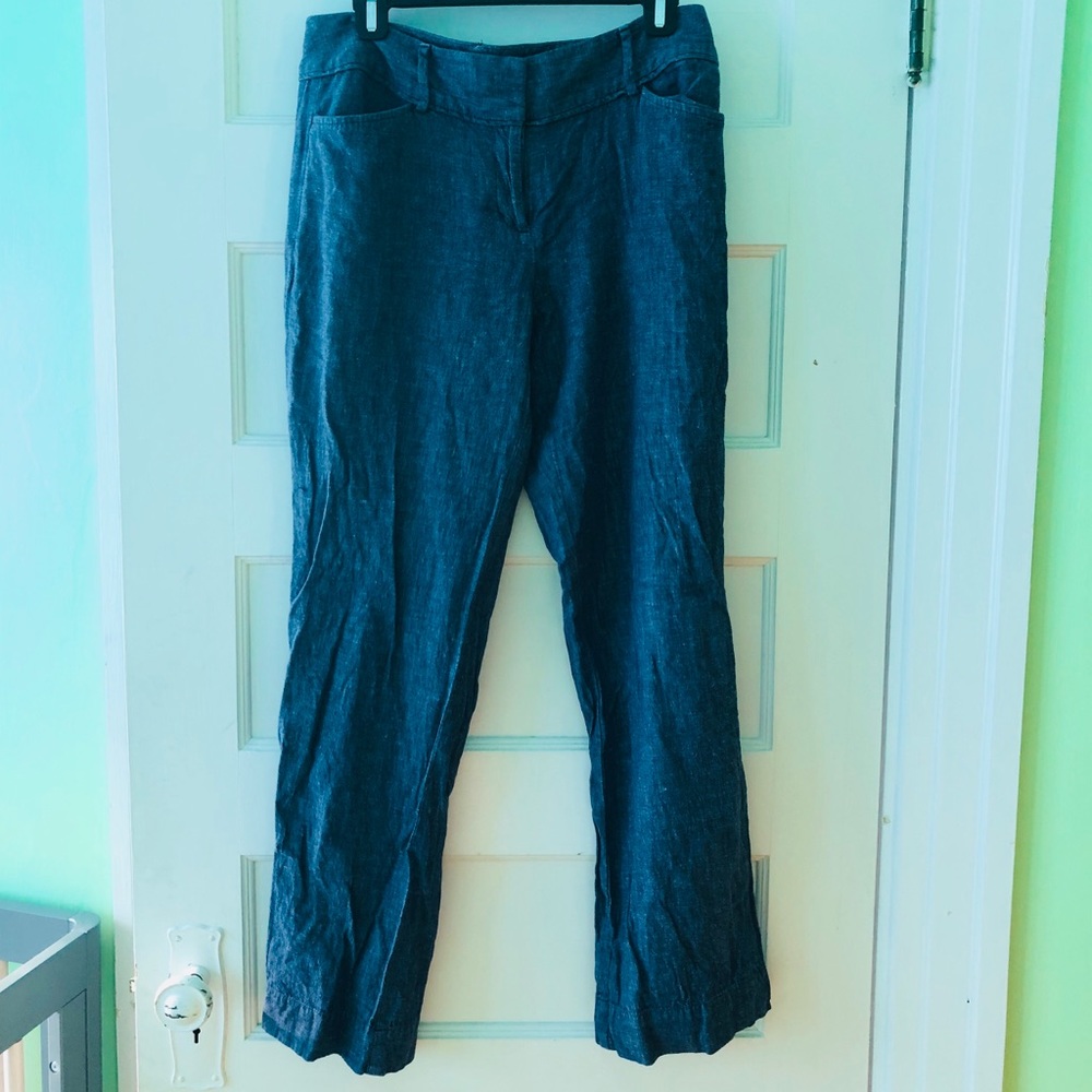 Chambray linen blend. Great for summer!